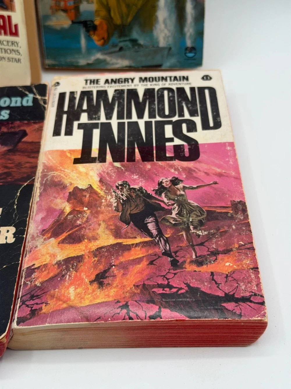 Lot of 4 Hammond Innes Various Paperback Books - Trojan Horse/Angry/Strode/Seal